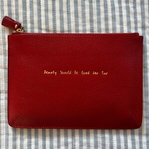 Anya Hindmarch Red Clutch